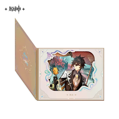 Genshin Impact The Day of Destiny Series Flip Page Window Shikishi Cardboard 2025