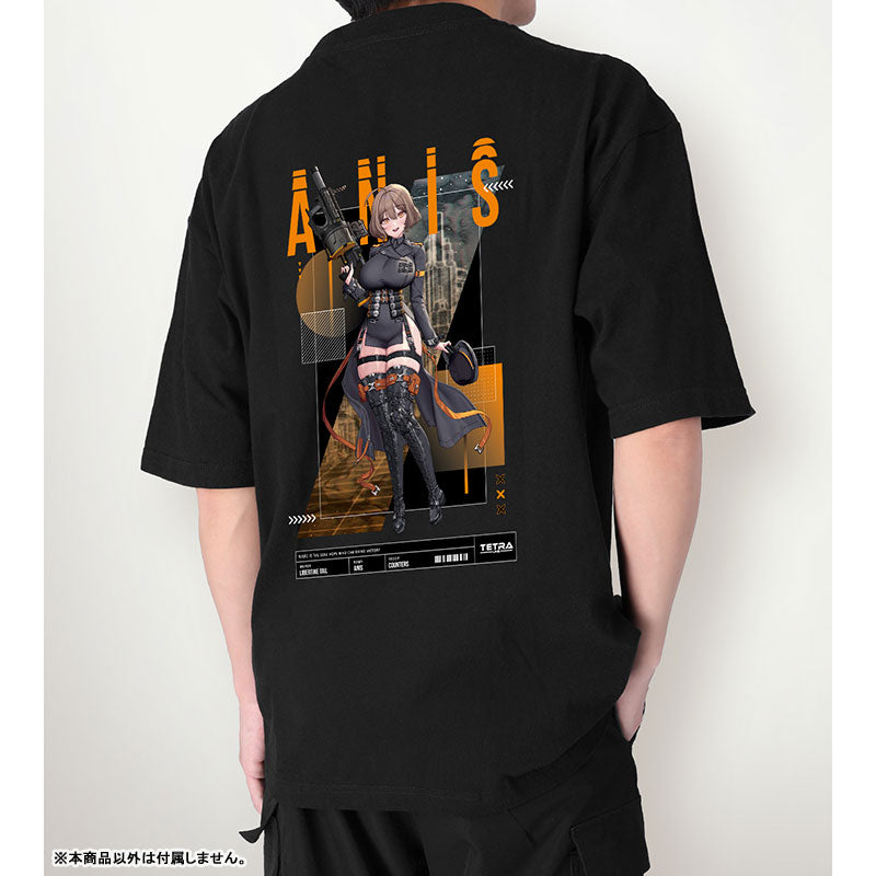 LOVECACAO Illustration Anis Tactical Fashion Ver. Unisex BIG Silhouette T-shirt