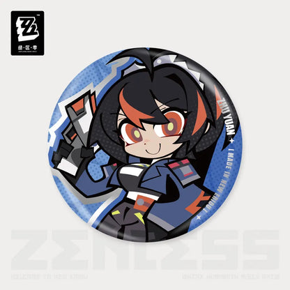 new eridu series criminal investigation special response team chibi tinplate badge ACG GO