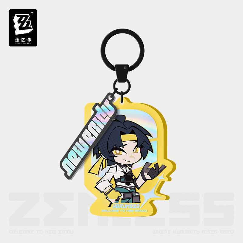 new eridu series section 6 chibi acrylic keychain ACG GO