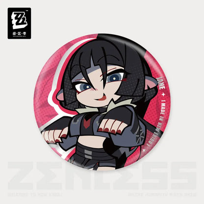 new eridu series unknown chibi tinplate badge ACG GO