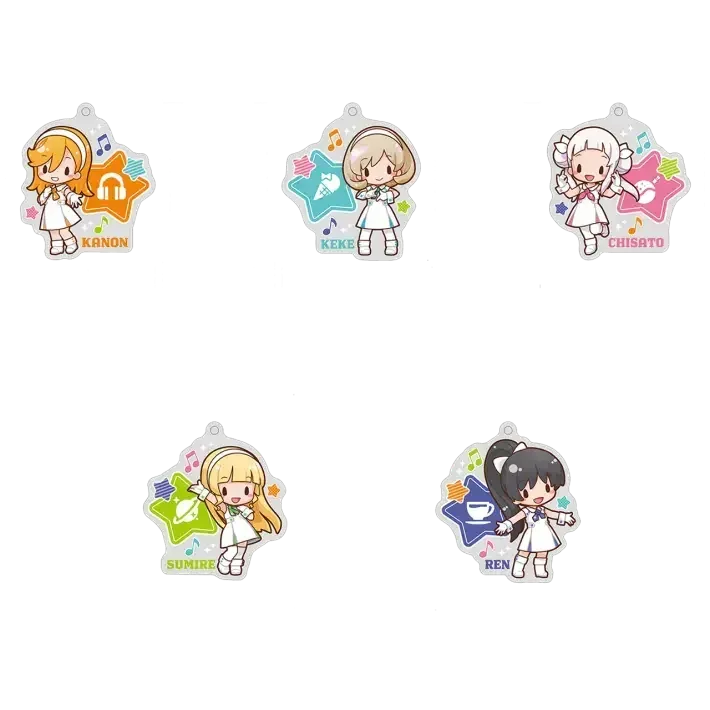 LoveLive! Super Star!! Wish Sone March 8th Ver. Acrylic Pendant Keke ACG Go Anime www.acg-go.com Pendant & Keychain