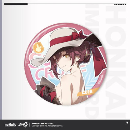 Summer Cruise Series Tinplate Badge Vol.4 Honkai Impact 3rd