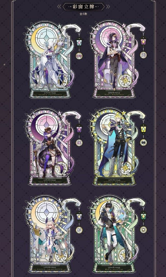 nijisanji en ipstar multi colored window standee ACG GO