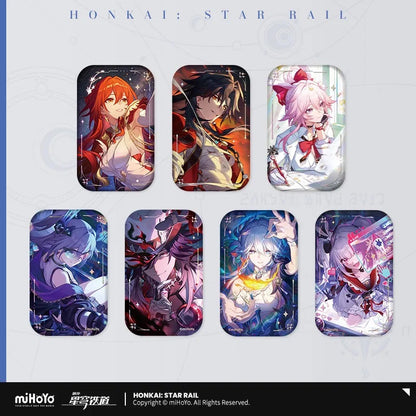 Honkai: Star Rail Light Cone Series Rectangular Tinplate Badge 4.0