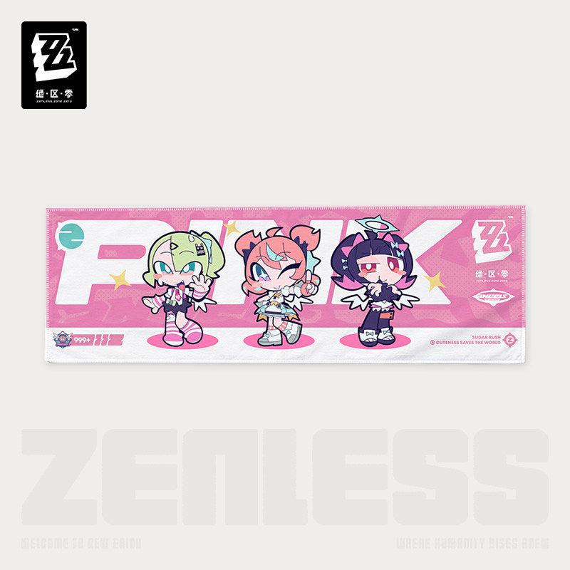Zenless Zone Zero PINK Sugar Rush Series Printed Towel