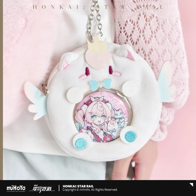 Honkai: Star Rail Hyacine Theme Impression Series Plush Crossbody Bag