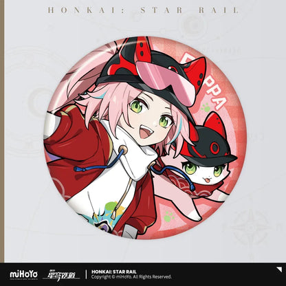 Honkai: Star Rail Little Cat Series Tinplate Badge