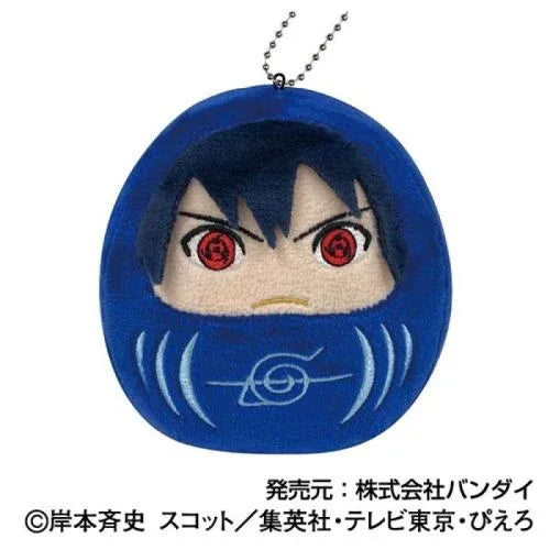 Korokoro Daruma Mascot Naruto Shippuden Sasuke Uchiha ACG Go Anime www.acg-go.com JP Pre-Order, Kakashi Hatake, Naruto Uzumaki, Pendant & Keychain, Sasuke Uchiha