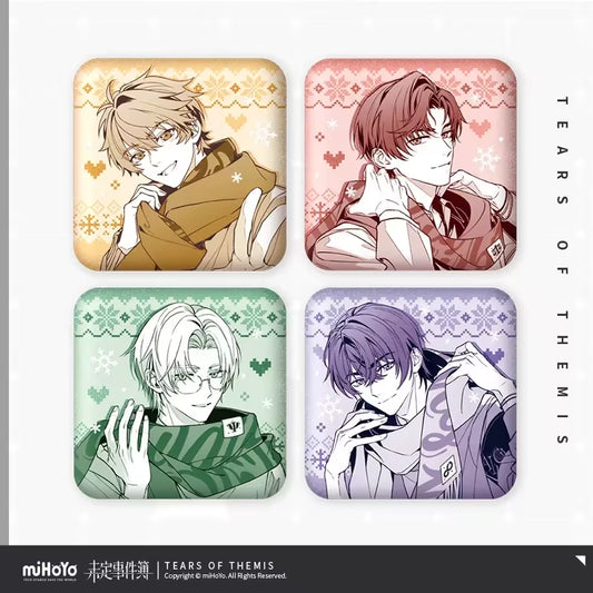 nuan dong yin xiang series square badge ACG GO