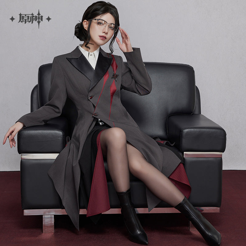 Arlecchino Theme Impression Series Long Casual Coat