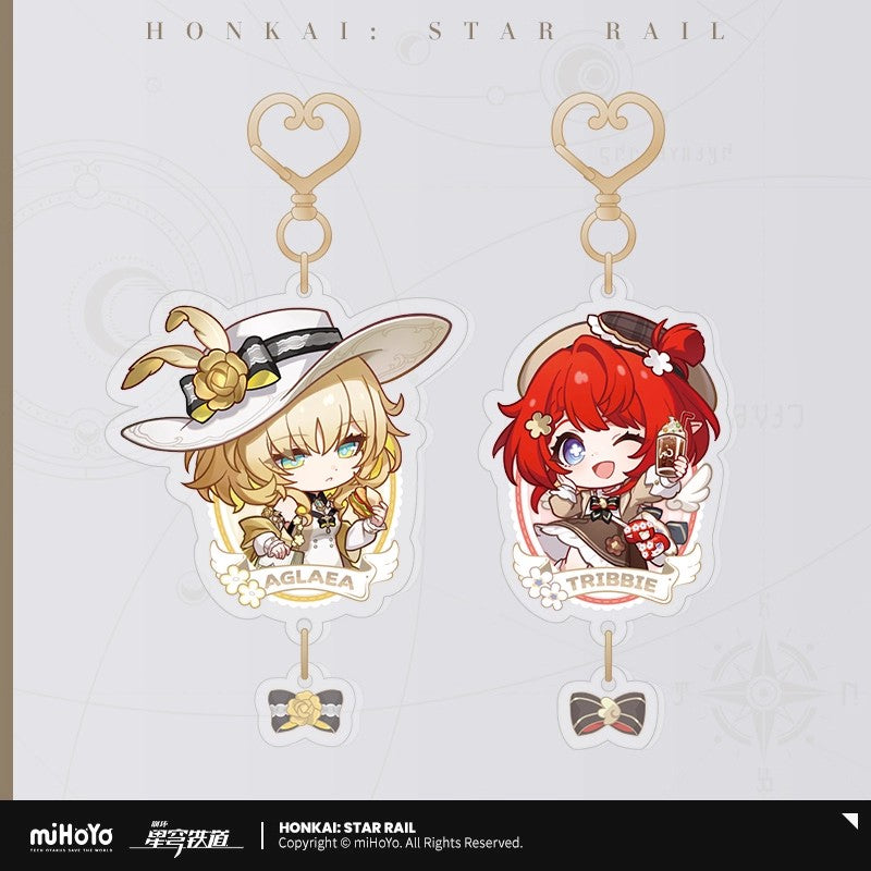 Express Travel Series Chibi Acrylic Keychain Honkai: Star Rail