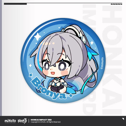 HONKAI MEME Series Tinplate Badge Honkai Impact 3rd