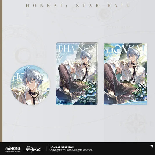 Honkai: Star Rail Phainon Cover Shooting Series Merch Badge ACG Go Anime www.acg-go.com Art Decor, Badge, Card, Honkai: Star Rail, Painting, Phainon