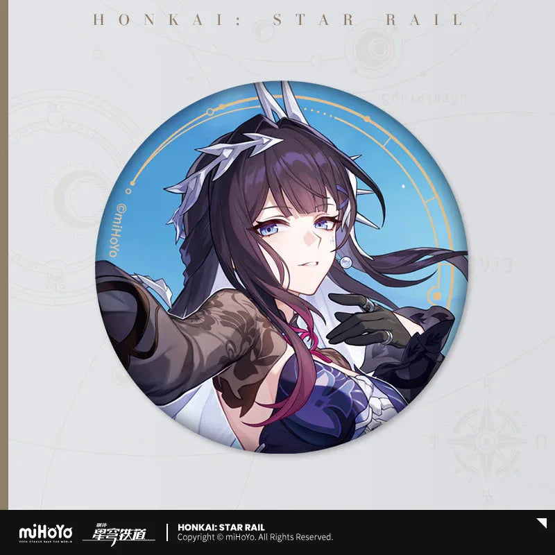 Honkai: Star Rail Invitation From The Stellar Series Tinplate Badge