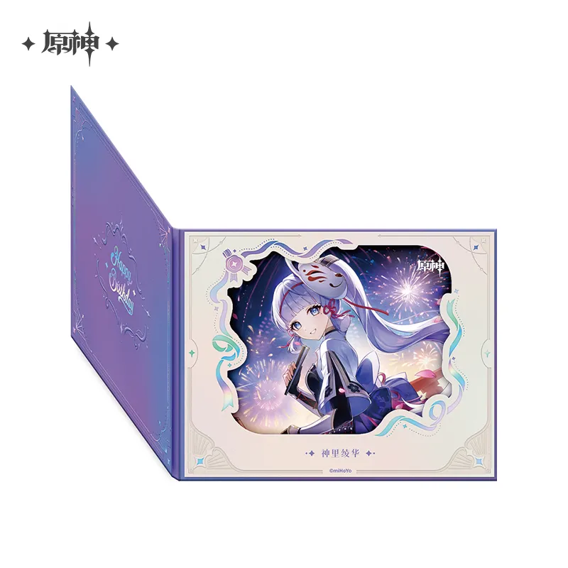 Genshin Impact The Day of Destiny Series Flip Page Window Shikishi Cardboard 2025