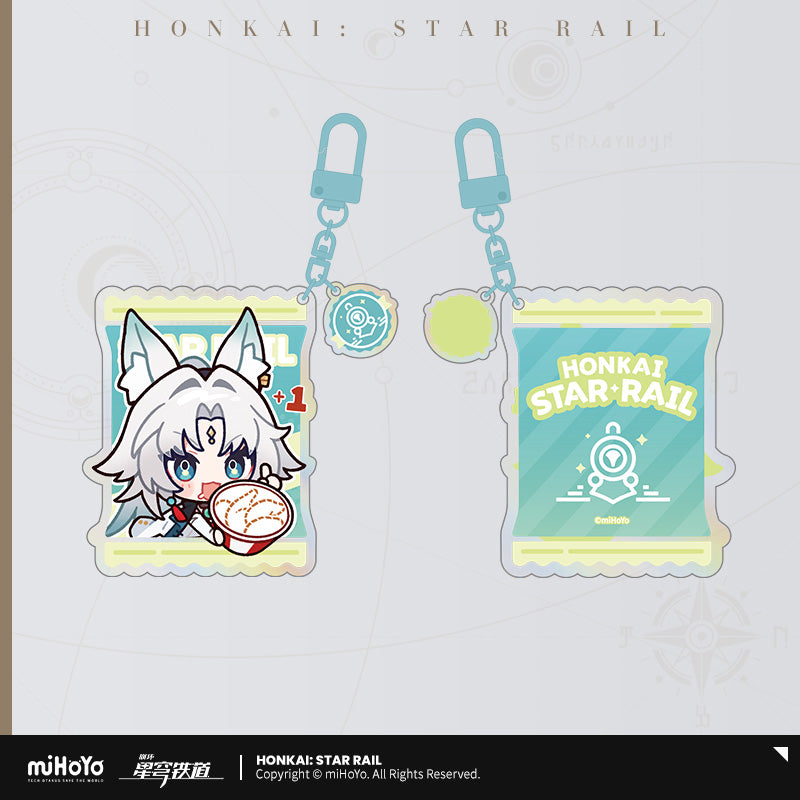 Honkai: Star Rail x KFC 2025 Series Chibi Emoji Acrylic Pendant