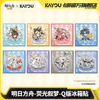 Arknights x KAYOU Pearlescent Pageantry Themed Chibi Character Magnet Mystery Box