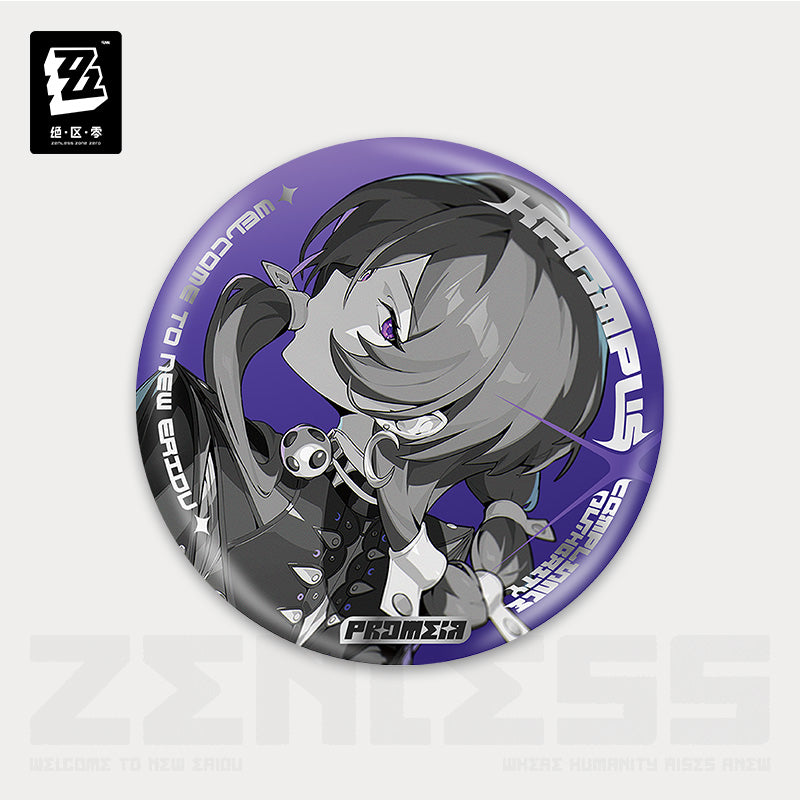 Zenless Zone Zero Mindscape Cinema Series Krampus Reflective Badge