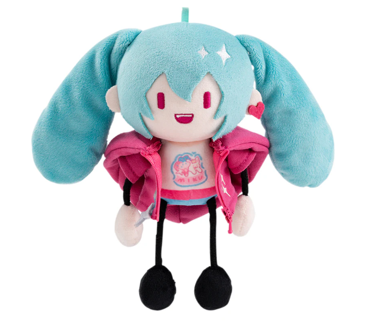 Hatsune Miku Radio Invasion Series Plush Keychain (Ant Body)