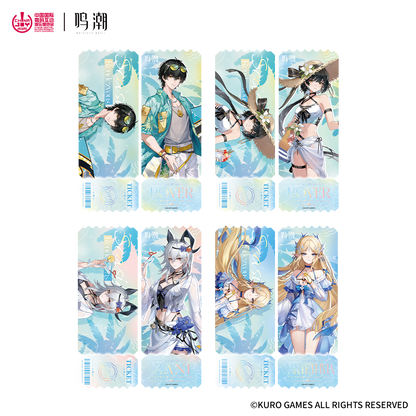 Seaside Rendezvous Series (Badge, Standee, Shikishi, Acrylic Card, Laser Ticket)
