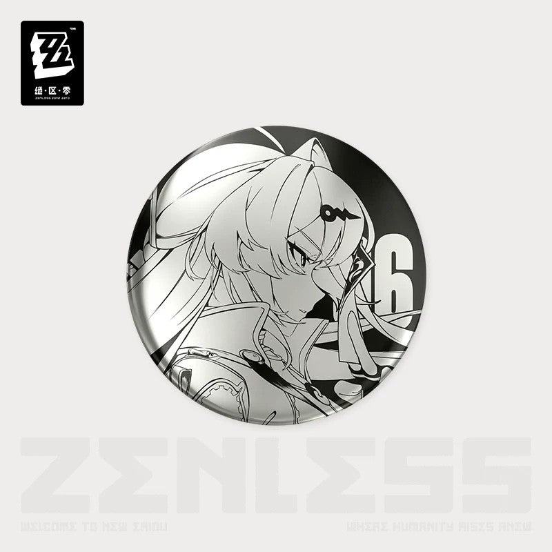 Zenless Zone Zero Time Signal Research Series Metallic Mirror Badge Vol.2
