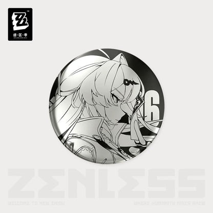Zenless Zone Zero Time Signal Research Series Metallic Mirror Badge Vol.2