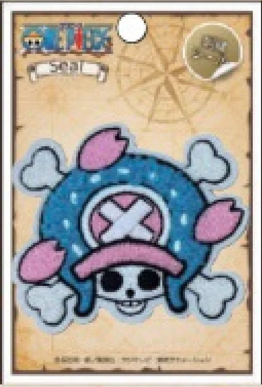 Embroidered Skull Badge One Piece Roronoa Zoro ACG Go Anime www.acg-go.com Badge, Monkey D. Luffy