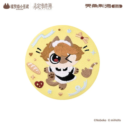 Tears of Themis Love at Azukisan's Café Series Embroidered Badge Luke Pearce ACG Go Anime www.acg-go.com Artem Wing, Badge, Luke Pearce, Marius von Hagen, Tears of Themis, Vyn Richter