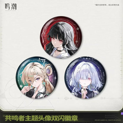 Wuthering Waves Resonator Theme Glittering Shikishi Badge (Chisa, Lynae, Mornye) Lynae ACG Go Anime www.acg-go.com Badge, Chisa, Lynae, Mornye, Wuthering Waves
