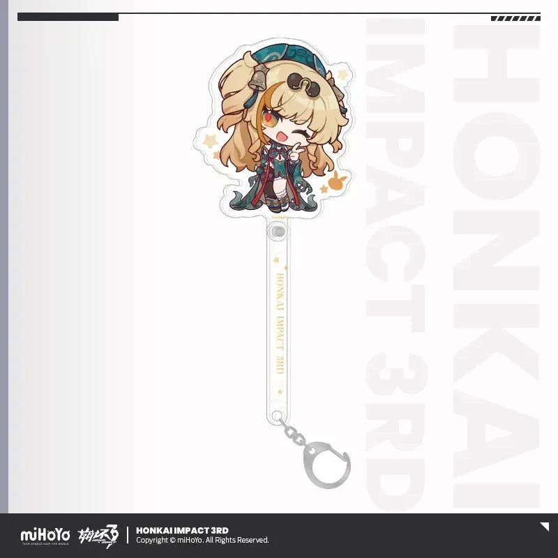 Honkai Impact 3rd Dreamy Leisure Travel Series Photo Stick Pendant Songque ACG Go Anime www.acg-go.com Honkai Impact 3rd, Pendant & Keychain, Songque, Theresa