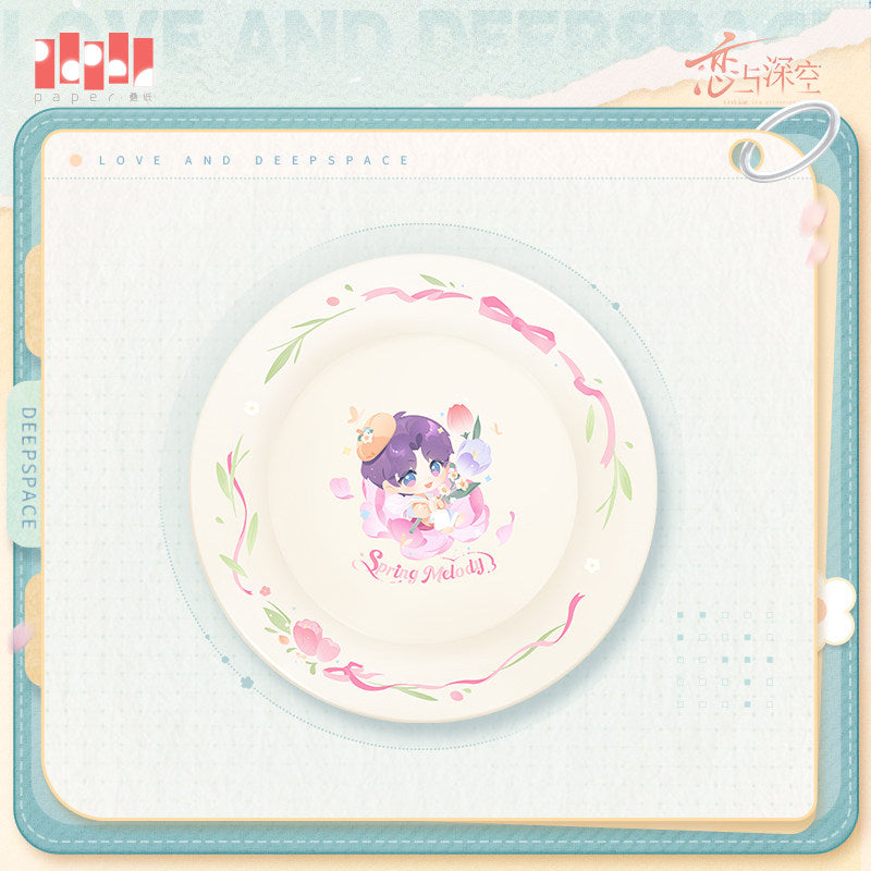 Love and Deepspace Spring Melody Series Plate