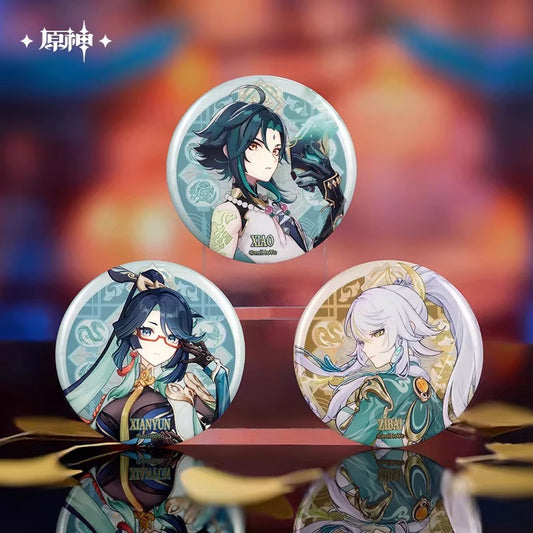 Genshin Impact Liyue Theme Series Character Badge