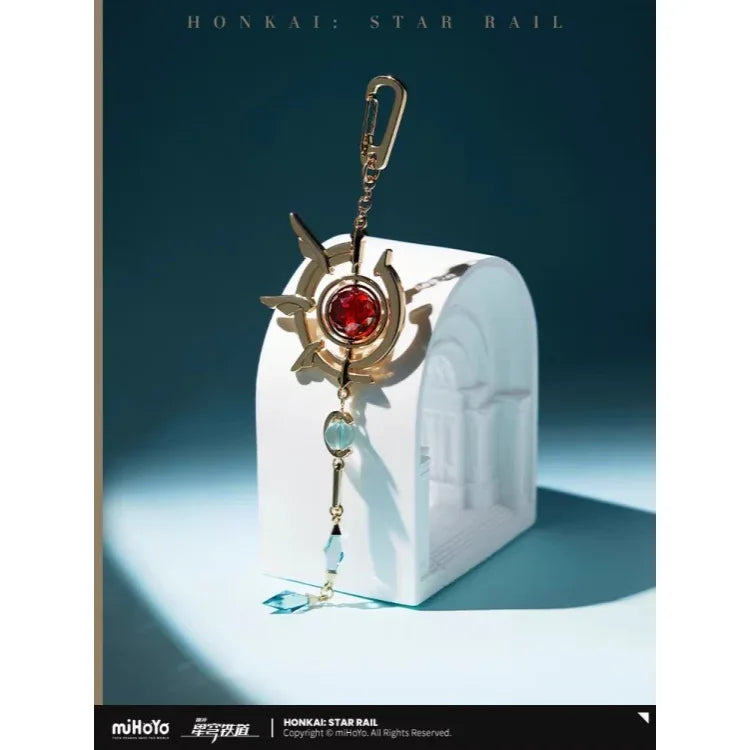 Honkai: Star Rail Anaxa Theme Impression Series Metal Keychain
