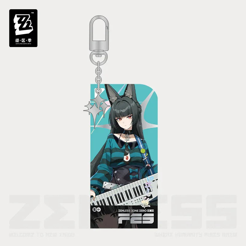 Sparkling Wonderland Series Acrylic Keychain Zenless Zone Zero Hoshimi Miyabi ACG Go Anime www.acg-go.com Anby Demara, Asaba Harumasa, Astra Yao, Ellen Joe, Hoshimi Miyabi, Pendant & Keychain, Zenless Zone Zero