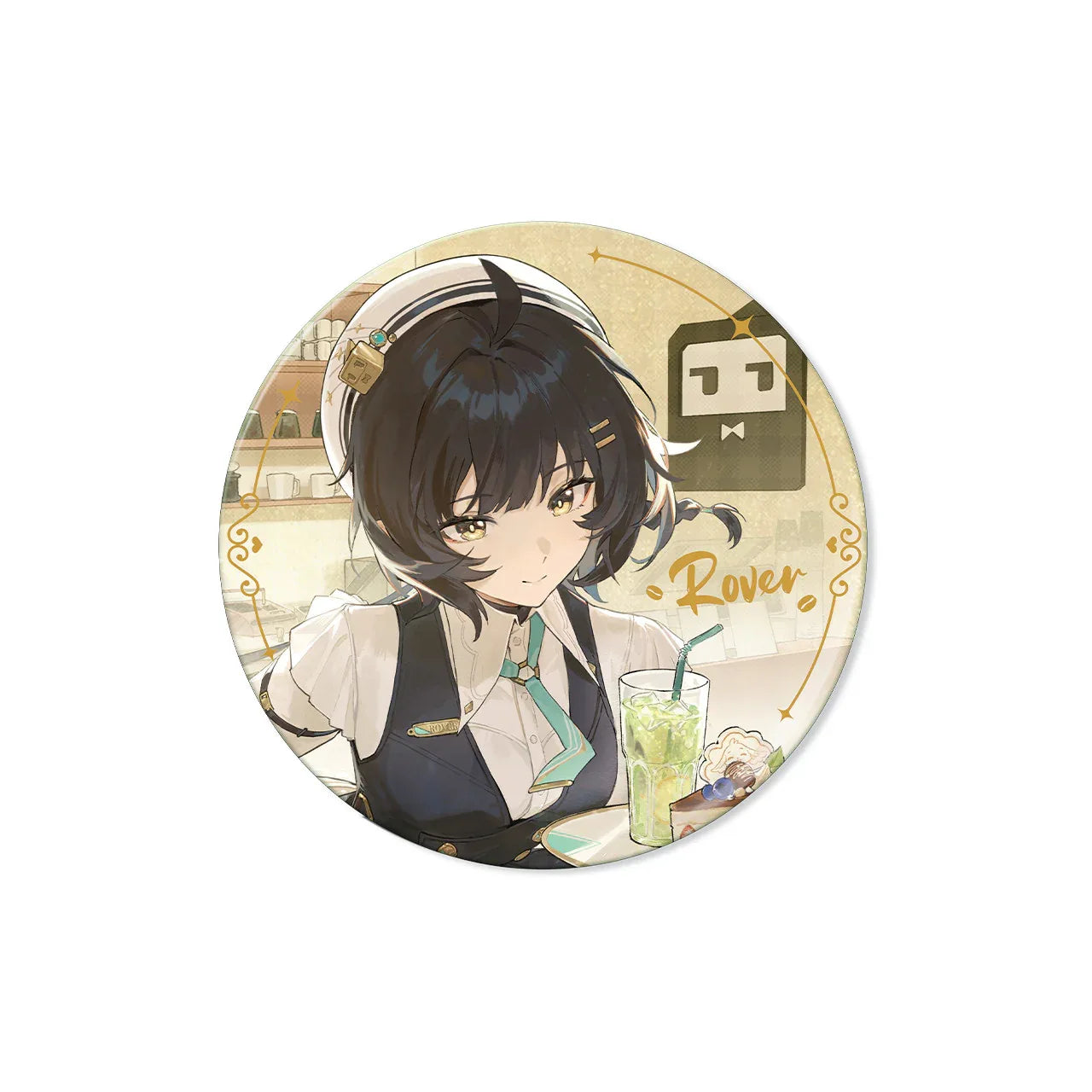 Wuthering Waves When the Skies Align Theme Rover Glittering Shikishi Badge Female Rover ACG Go Anime www.acg-go.com Badge, Female Rover, Male Rover, Wuthering Waves