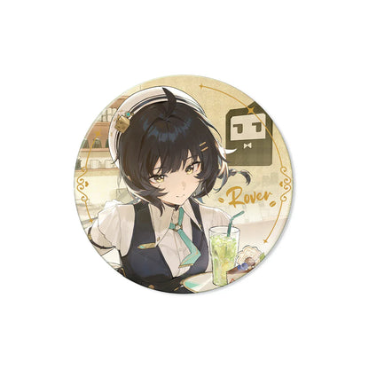 Wuthering Waves When the Skies Align Theme Rover Glittering Shikishi Badge Female Rover ACG Go Anime www.acg-go.com Badge, Female Rover, Male Rover, Wuthering Waves