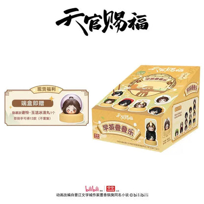 Dim Sum Series Chibi Jenga Mystery Box Heaven Official's Blessing All Set (12pc) ACG Go Anime www.acg-go.com Heaven Official’s Blessing, Hua Cheng, Mystery Box, Xie Lian