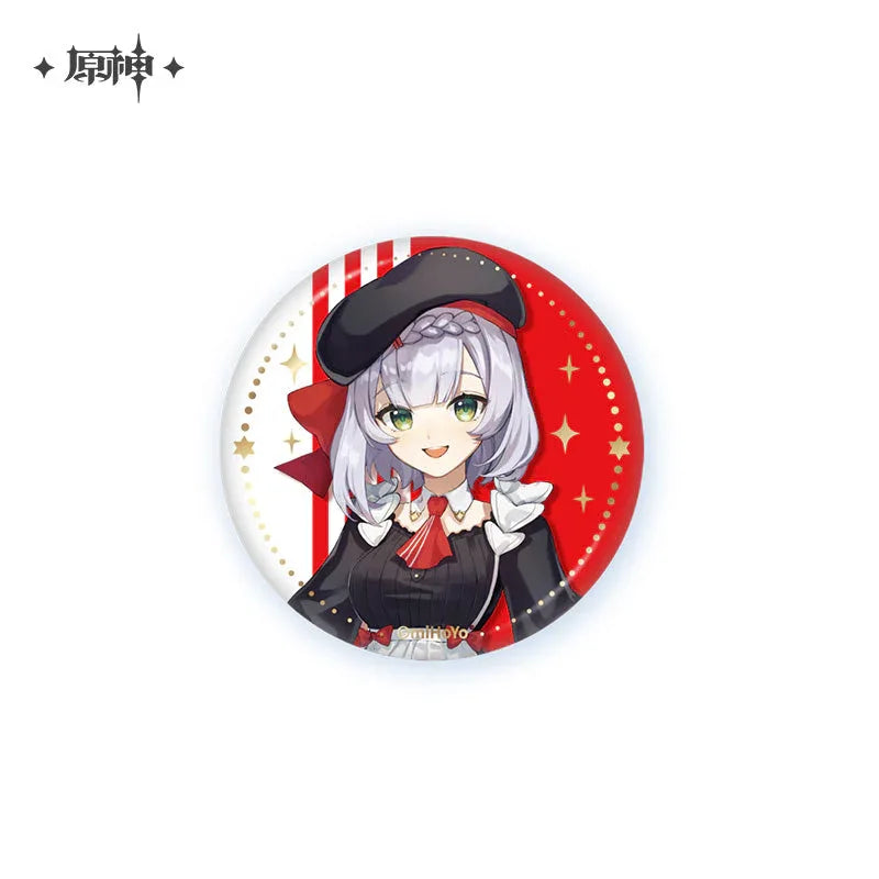 Outland Gastronomy Series Merch Genshin Impact Badge / Noelle ACG Go Anime www.acg-go.com Badge, Character Artwork, Diluc, Noelle, Stand