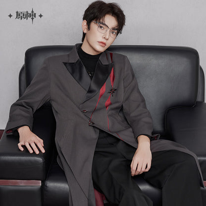 Arlecchino Theme Impression Series Long Casual Coat