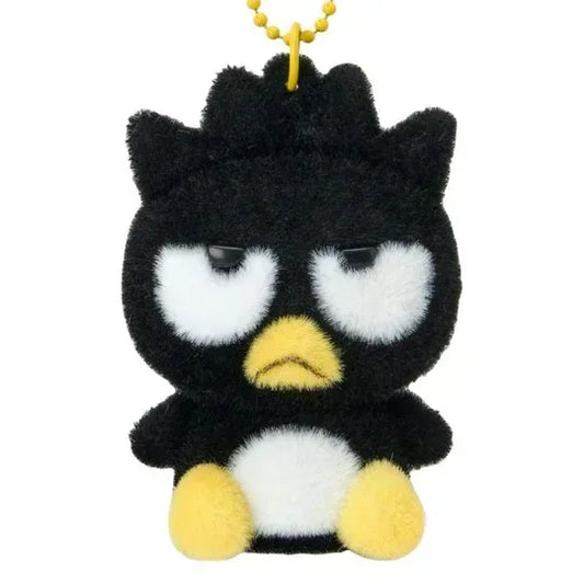 Sanrio Flocked Mascot Plush Keychain Bad Badtz-maru ACG Go Anime www.acg-go.com Pendant & Keychain, Plush, Sanrio