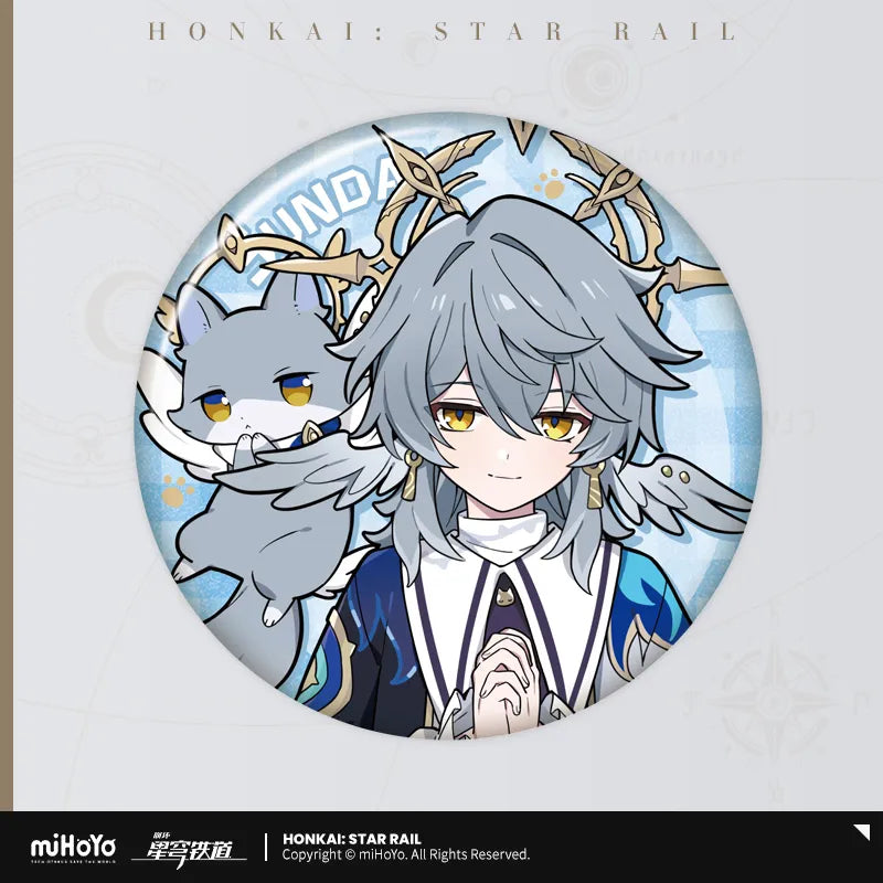 Honkai: Star Rail Little Cat Series Tinplate Badge