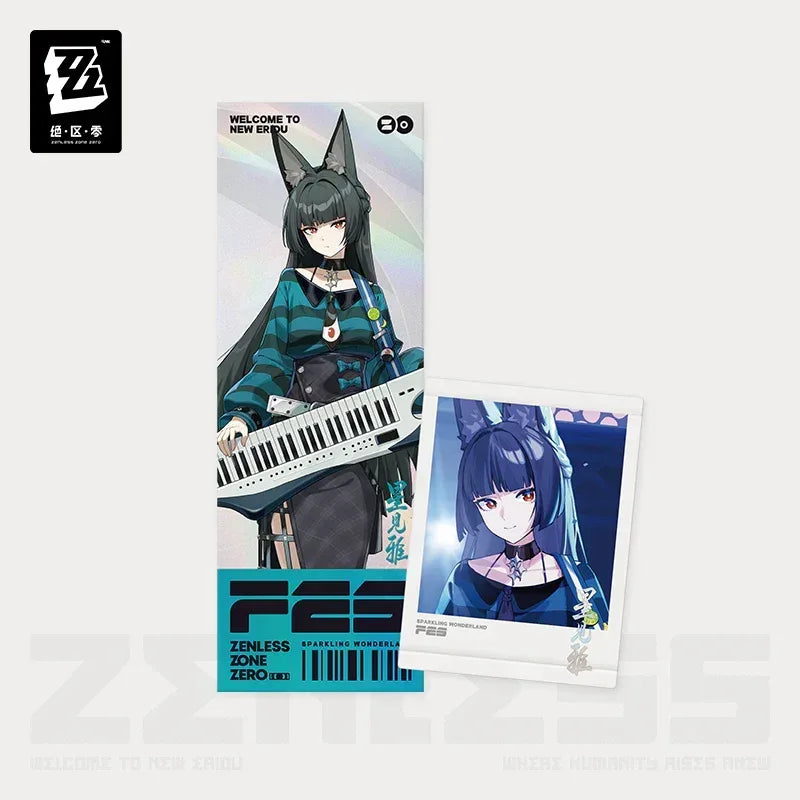 Zenless Zone Zero Sparkling Wonderland Series Laser Ticket Set