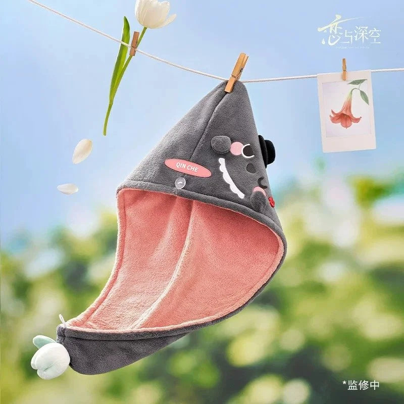 Love and Deepspace Linkon Forest Breath Series Plush Hair Drying Cap