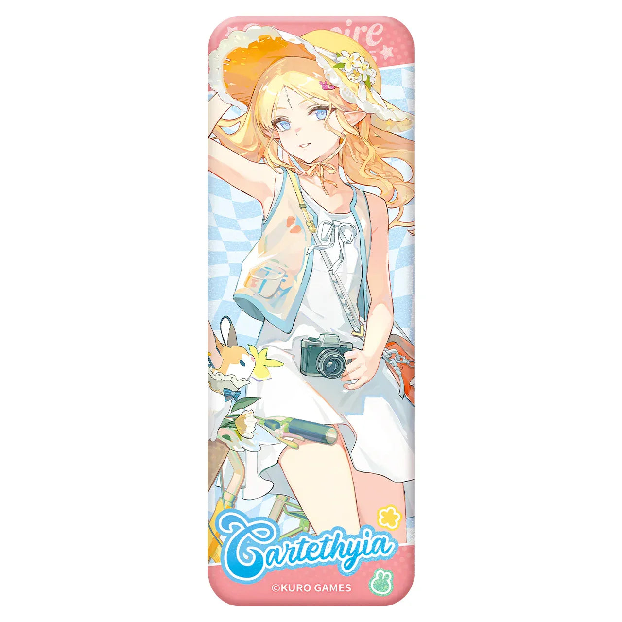 Somnoire Echoes Series Square Tinplate Badge (Rover, Cartethyia, Lupa) Wuthering Waves Cartethyia ACG Go Anime www.acg-go.com Badge, Cartethyia, Lupa, Rover, Wuthering Waves