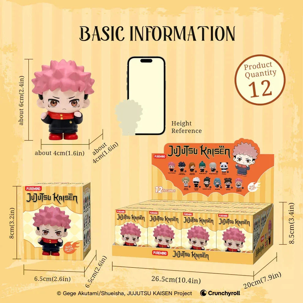Jujutsu Kaisen Slice of Life PVC Figure Mystery Box