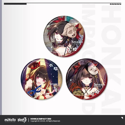 Thousand-Faced Maestro Series Sparkle Stigmata Badge Set Honkai Impact 3rd Rarely Famous Director ACG Go Anime www.acg-go.com Badge, Honkai Impact 3rd, Sparkle