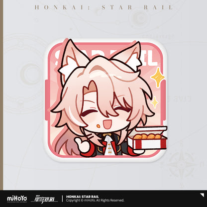 Honkai: Star Rail x KFC 2025 Series Chibi Emoji Tinplate Badge