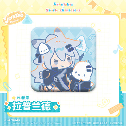 x Sanrio Family PU Badge