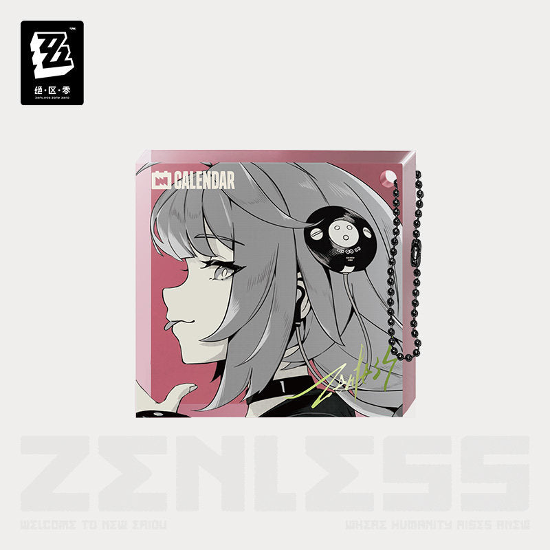 Zenless Zone Zero Time Signal Research Series Thick Acrylic Keychain Vol.2